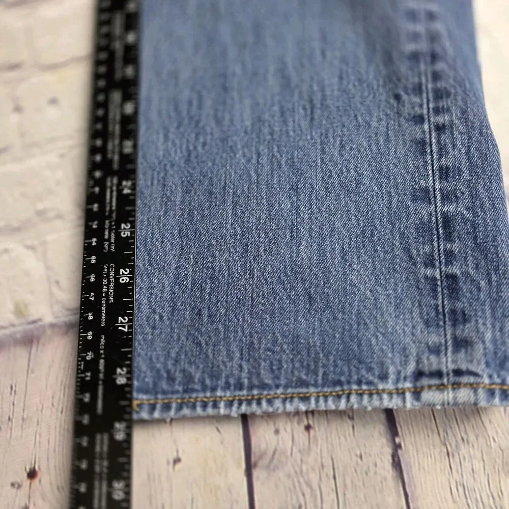Levi's Men's 501 40x30 Original Straight Fit Jeans - Dark Wash